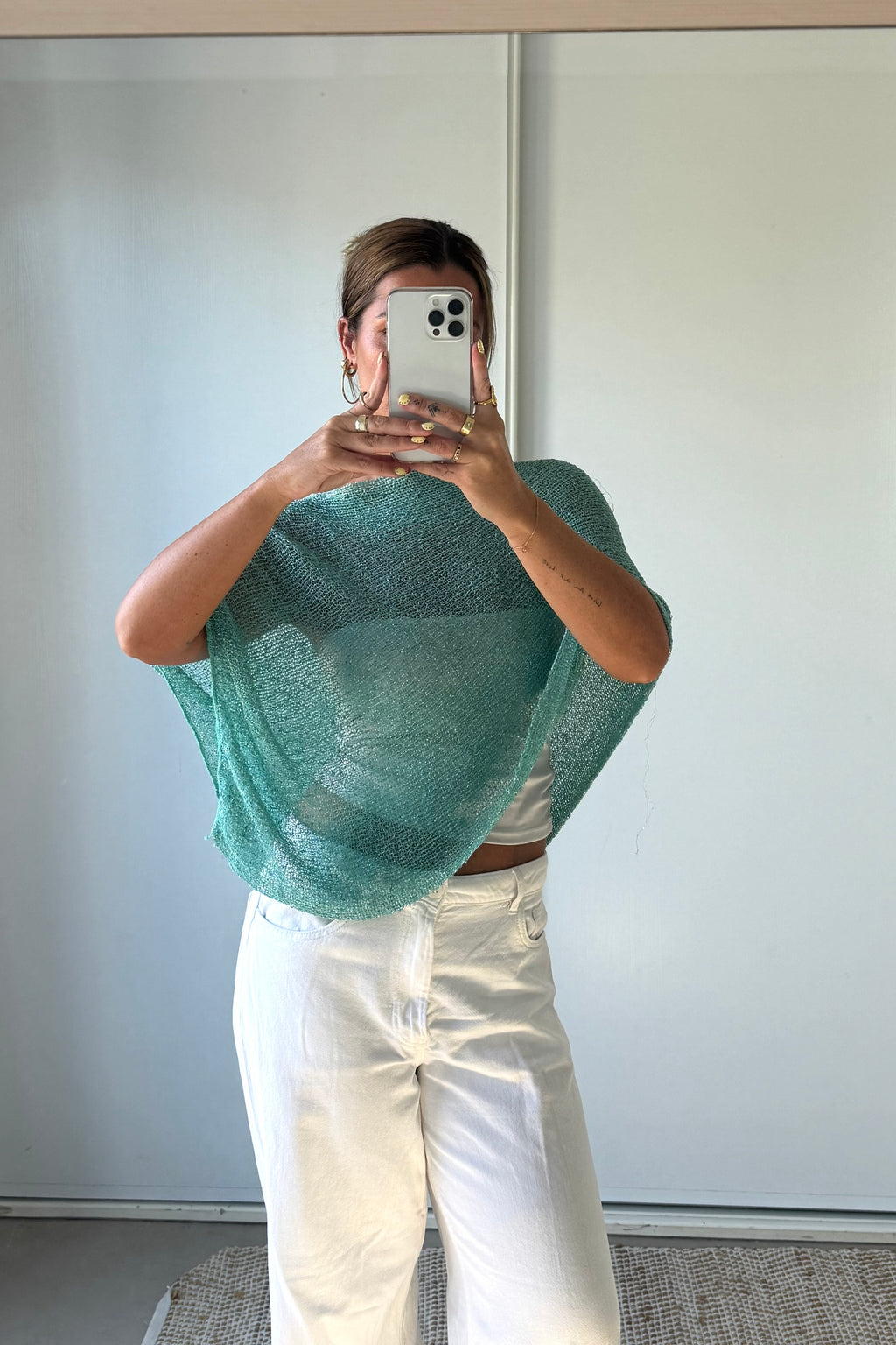 PANTAI KNIT AQUA
